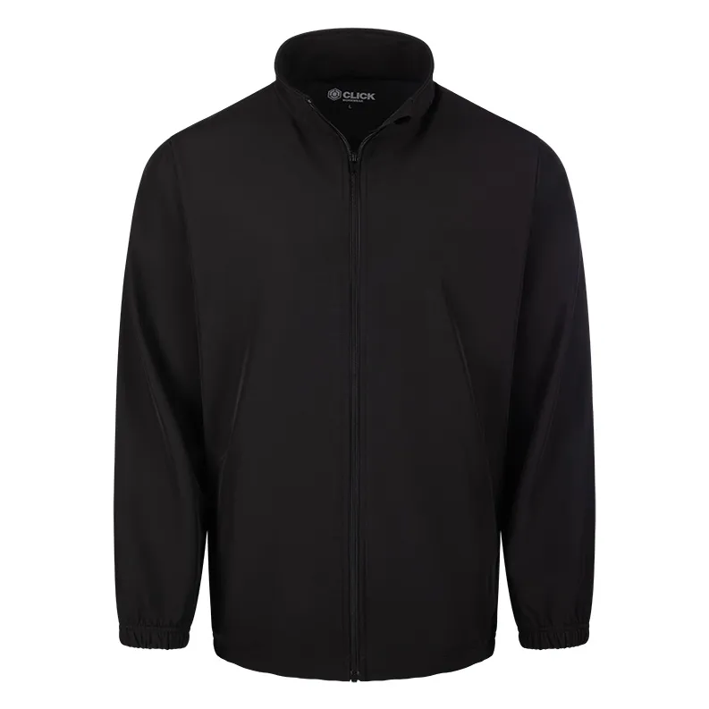 BEESWIFT CLICK WORKWEAR UNISEX SOFTSHELL JACKET — Black